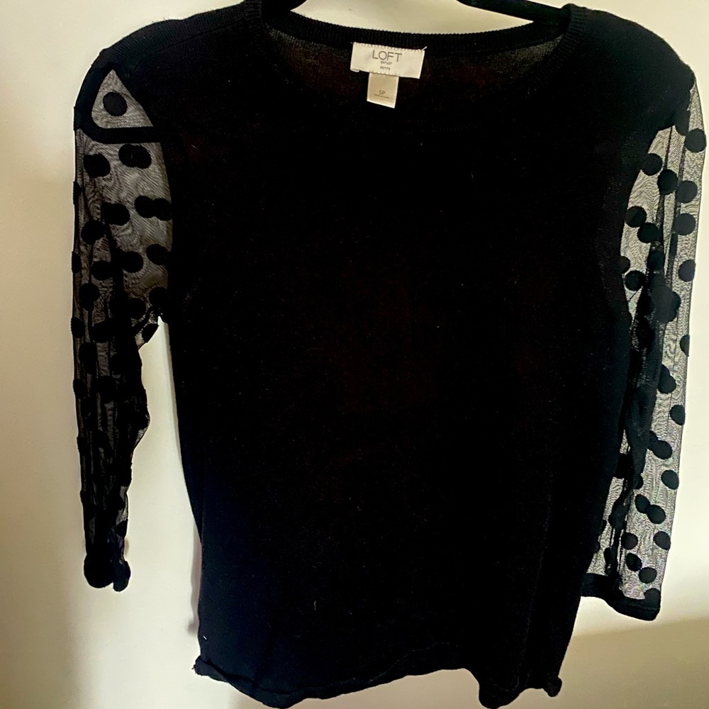 The Loft Black Sweater